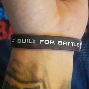 Built for battle wrist band